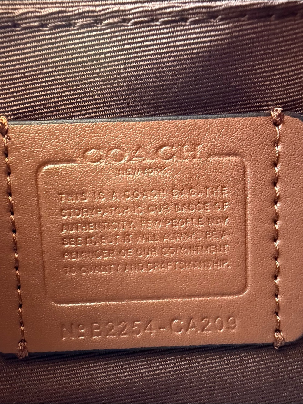 Coach Teri Leather white Shoulder Bag - Picture 8 of 8